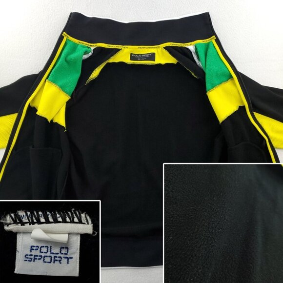 Polo Sport Ralph Lauren Performance Track Jacket Colorblock Men's Medium - Picture 6 of 13